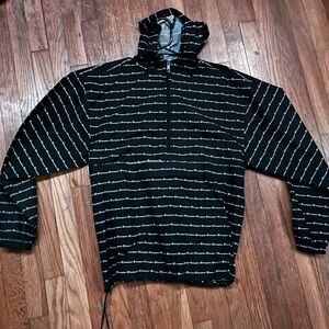 Black and White Champion Windbreaker
